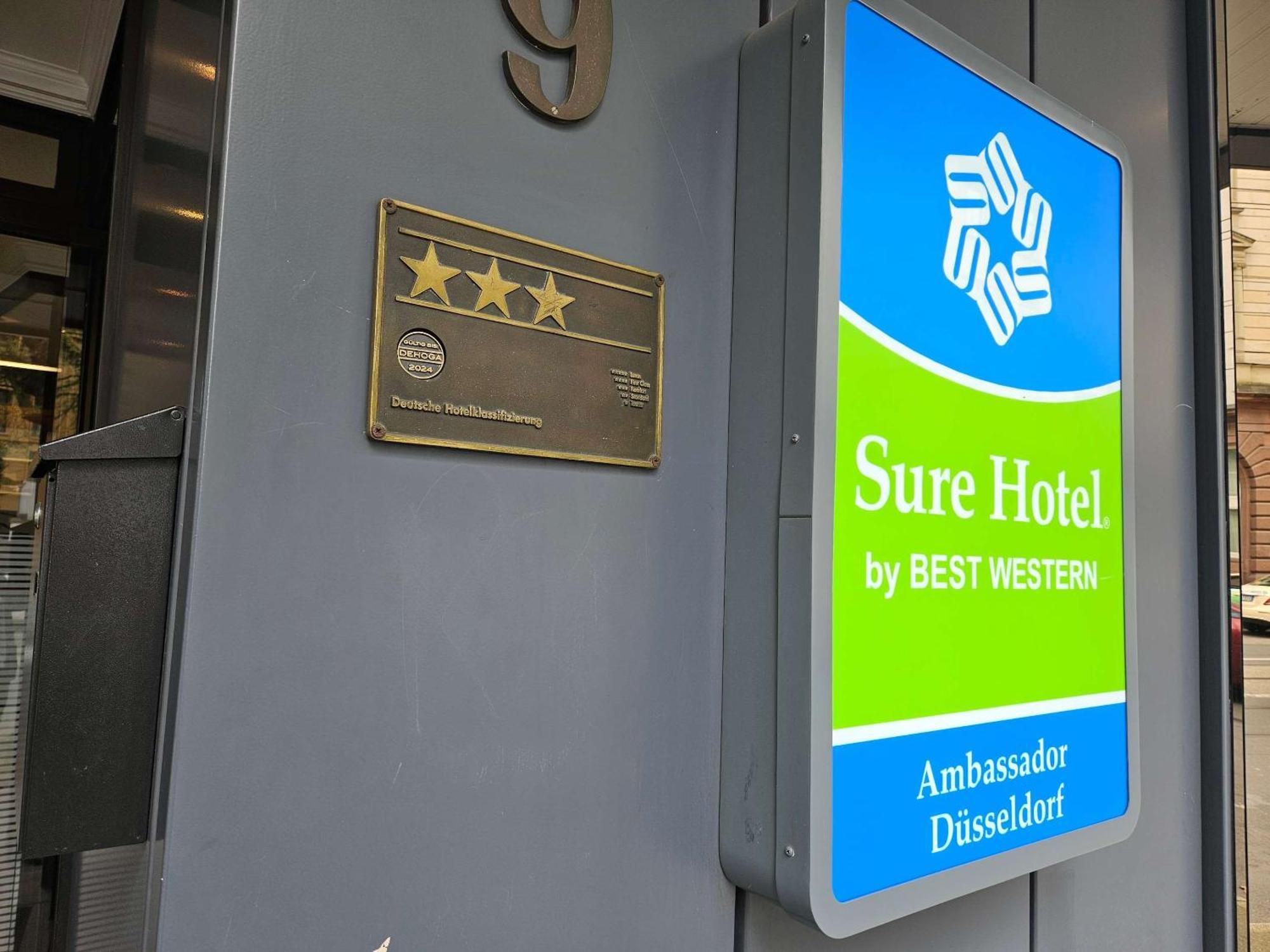 Sure Hotel By Best Western Ambassador Duesseldorf Exteriér fotografie